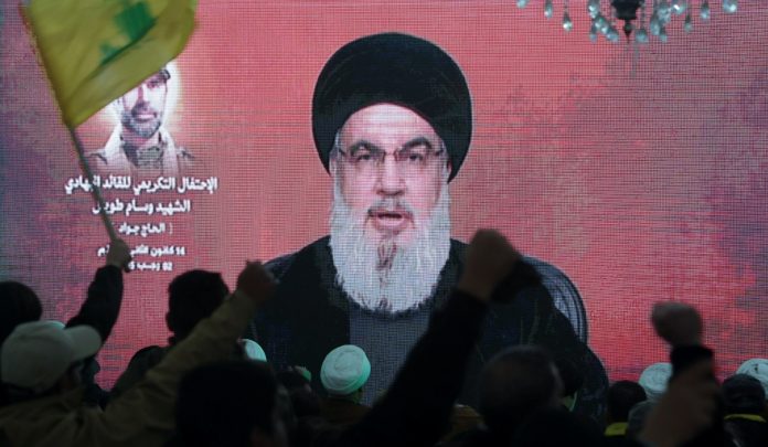 真主黨領袖納斯魯拉(Sayyed Hassan Nasrallah,又譯納斯瑞拉)