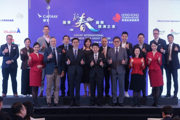 香港旅發局複辦大年初一花車巡游