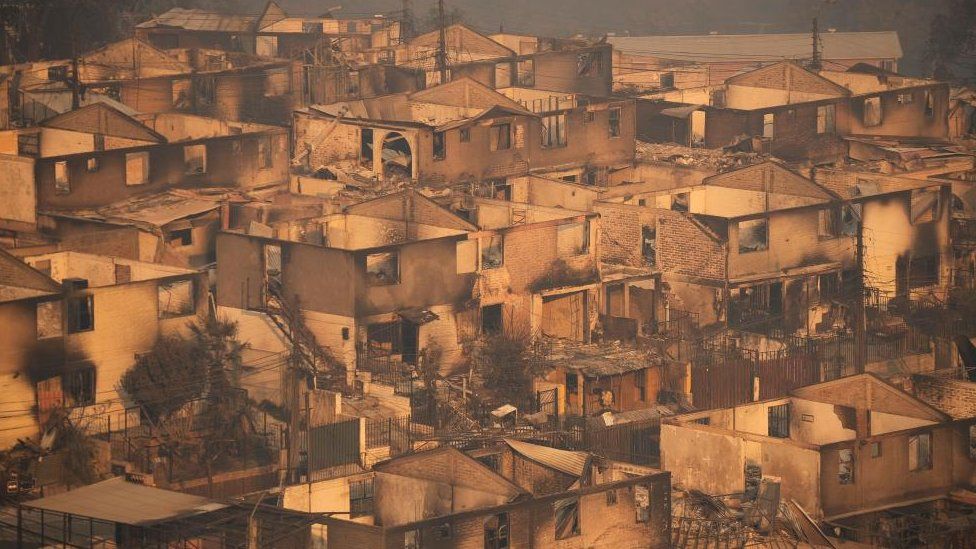 智利森林火災:瓦爾帕萊索地區至少112人死亡