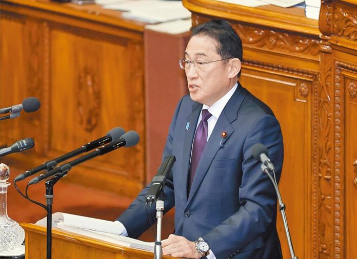 岸田文雄5日向眾議院表示,日本向第三國出口戰機並不違背和平國家原則,且會做好嚴格審查、妥善管理