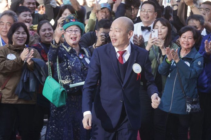 韩国瑜当选台“立法院长”