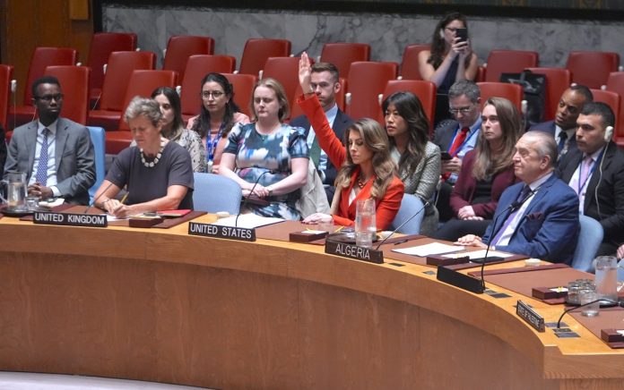USA again prevents a Gaza resolution with a veto in the UN Security Council